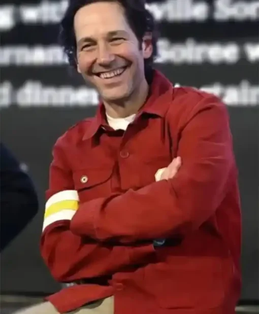 Big Slick Celebrity Weekend 2024 Paul Rudd Chiefs Red Jacket