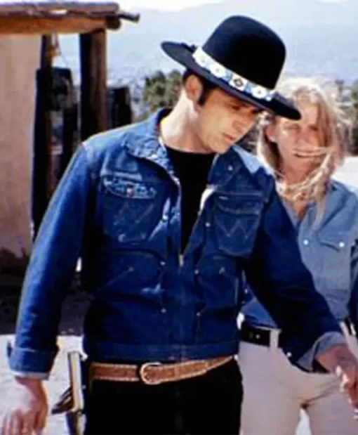 Billy Jack Tom Laughlin Blue Denim Jacket