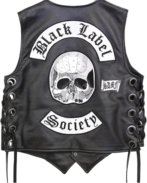 Black Label Society Vest with Multi Patches