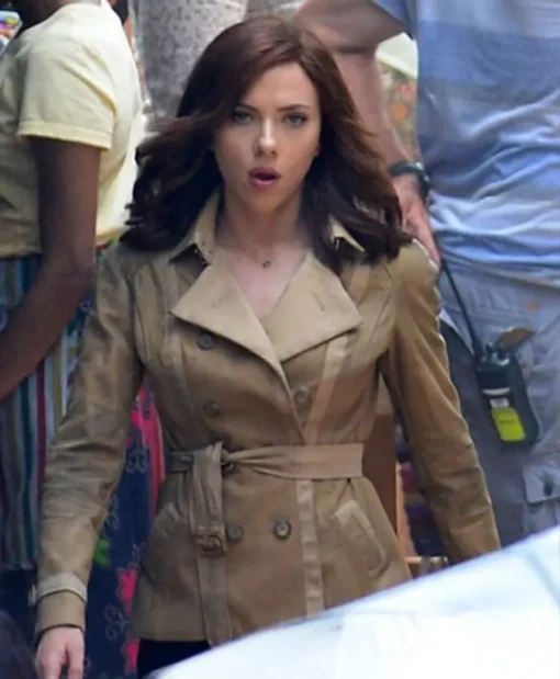 Black Widow Civil War Brown Jacket