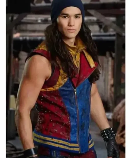 Booboo Stewart The Descendants 2 Jay Leather Vest For Sale