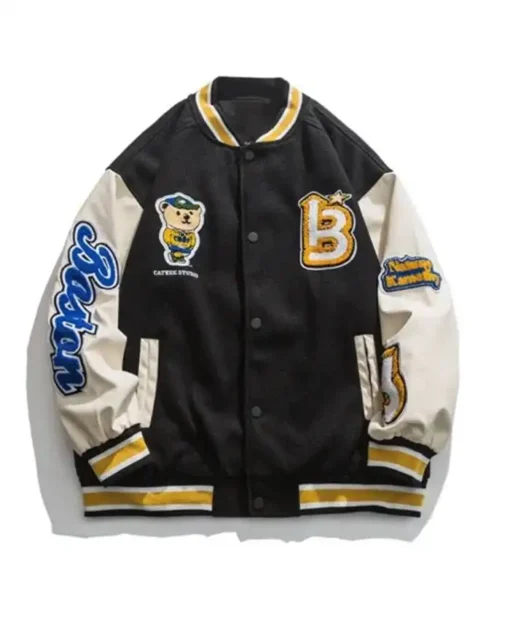 Boston Varsity Black Jacket