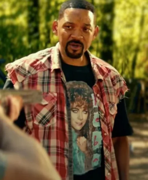 Boys Ride or Die Will Smith Bad Plaid Shirt