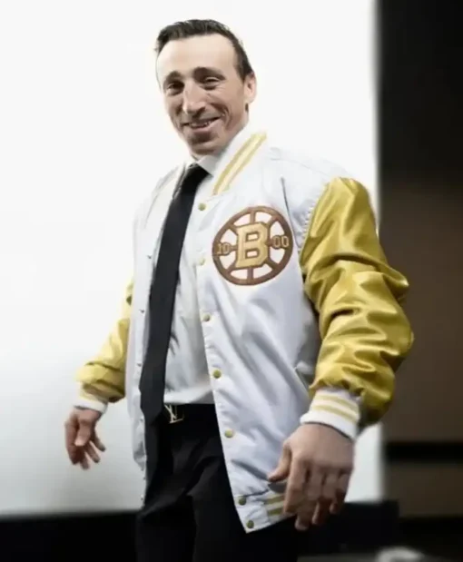 Brad Marchand 1000th Game Ceremony Varsity Jacket