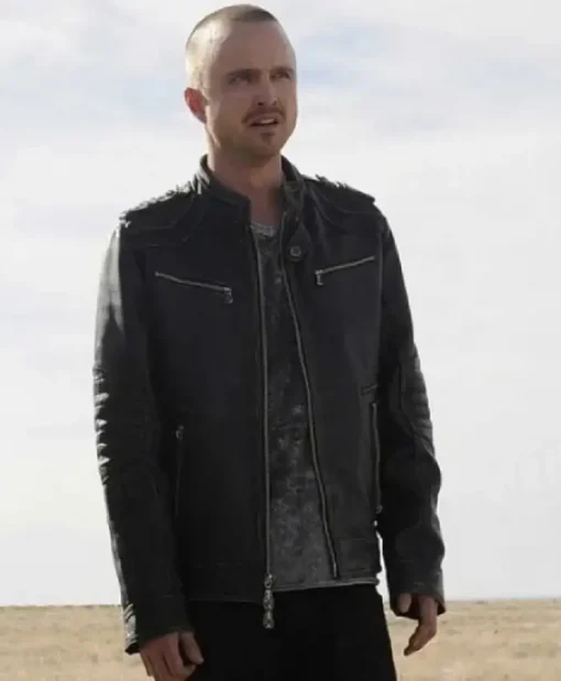 Breaking Bad Aaron Paul Black Jacket