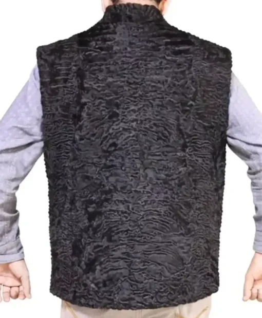 Broadtail Karakul Astrakhan Sawarka Persian Lamb Fur Vest Waistcoat For Men And Women