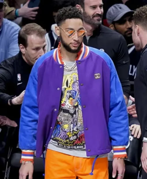 Brooklyn Ben Simmons Nets Varsity Jacket