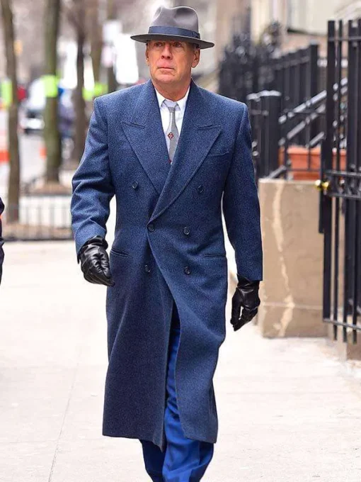 Bruce Willis Motherless Brooklyn Wool Coat