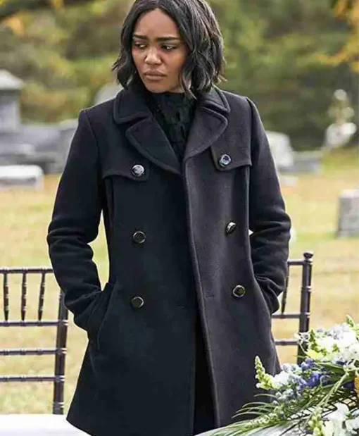 Buy Black Lightning China Anne McClain Wool Coat