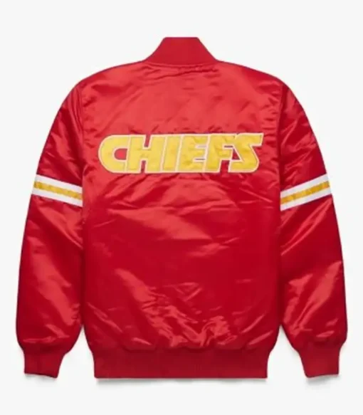 Buy Chiefs Starter Red Letterman Varsity Jacket For Men And Women