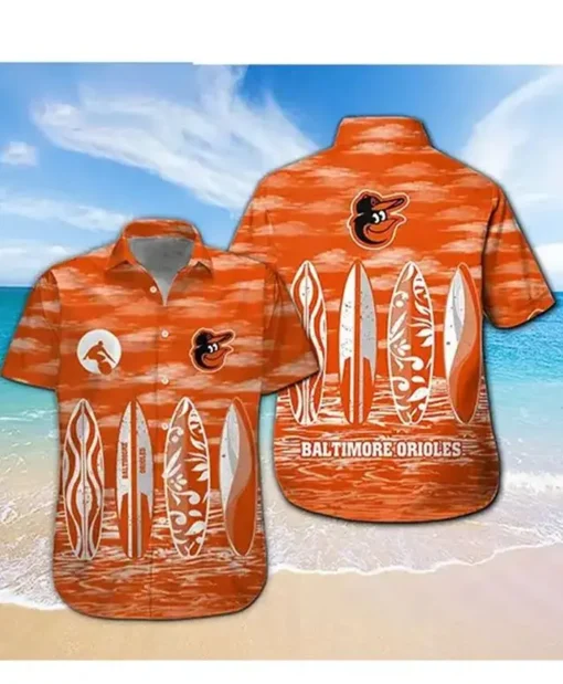 Buy MLB Baltimore Orioles Hawaiian Shirt