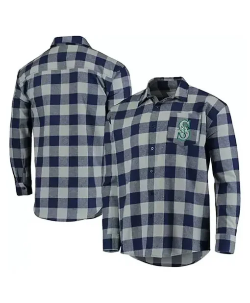 Buy MLB Seattle Mariners Flannel Shirt