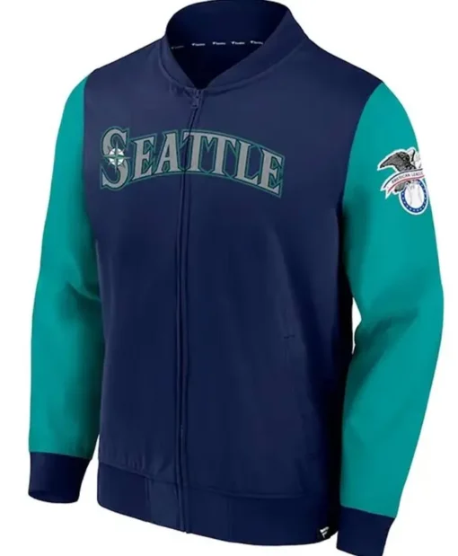 Buy MLB Seattle Mariners Vintage Bomber Jacket