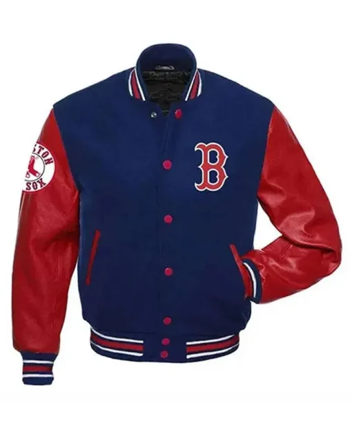 Buy MLB Team Boston Red Sox Letterman Varsity Jacket