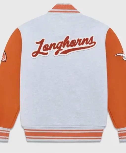 Buy NCAA Texas Longhorns OVO Letterman Varsity Jacket For Men And Women