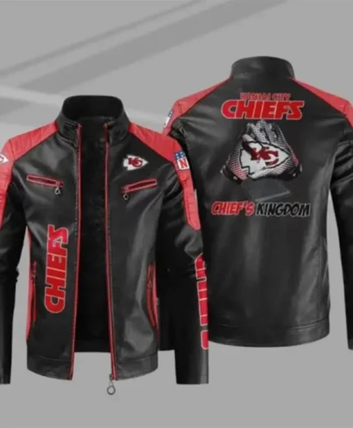 Buy NFL David Kansas City Chiefs Leather Jacket For Men Women