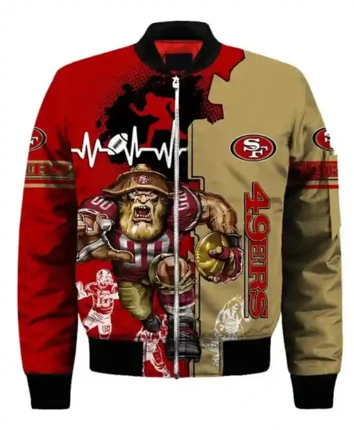 Buy San Francisco 49ers Bomber Jacket For Men and Women