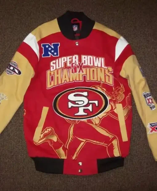 Buy San Francisco 49ers Super Bowl Jacket