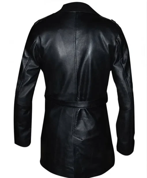 Buy Sophia Bush TV Series Chicago PD Erin Lindsay Black Faux Leather Coat