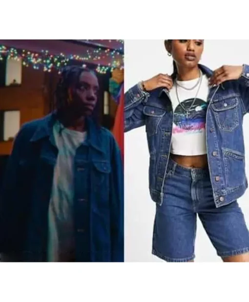 Cal Bowman Sex Education S04 Denim Jacket