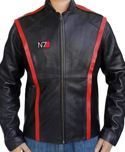 Captain Shepard Mass Effect Black Jacket