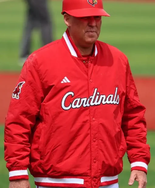 Cardinals Jeff Brohm Varsity Jacket