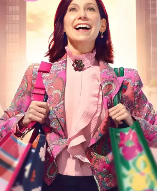 Carrie Preston Elsbeth Printed Blazer