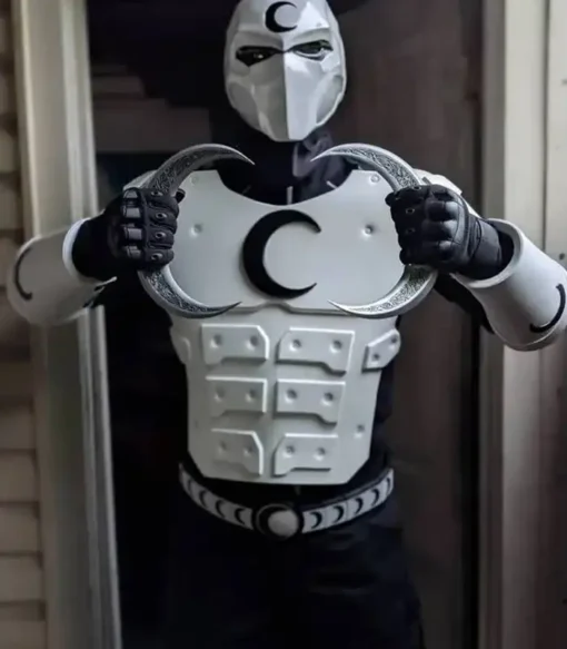 Chest Armor TV Series Moon Knight White Vest