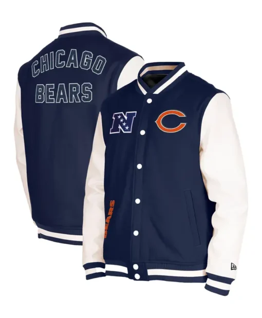 Chicago Bears Varsity Jacket Blue