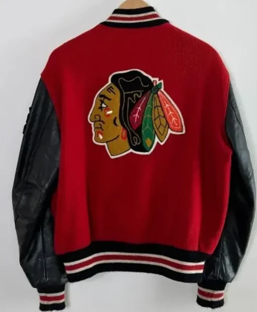 Chicago Blackhawks Campbell Letterman Jacket