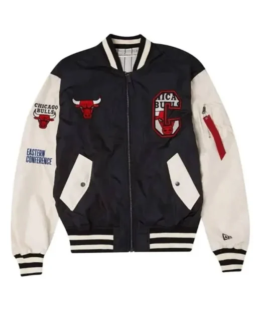 Chicago Bulls New Era NBA Bomber Jacket