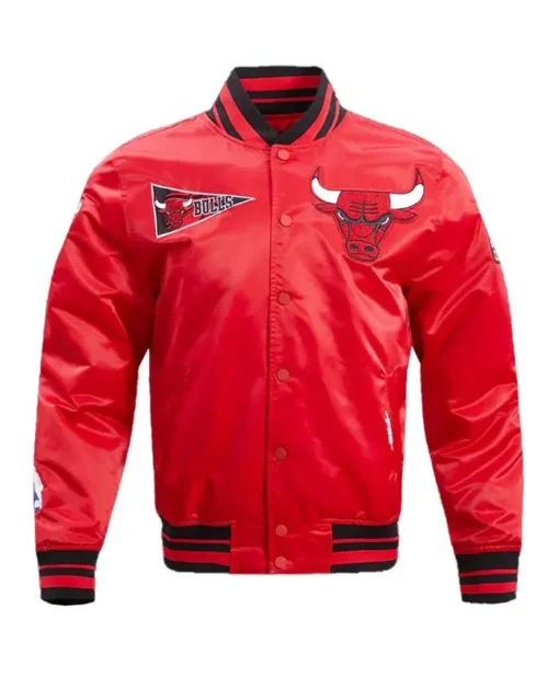 Chicago Bulls Retro Classic Black Jacket For Sale