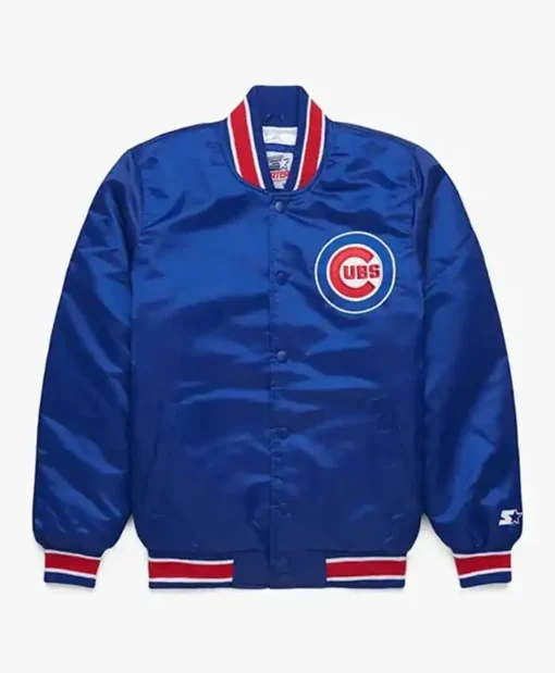 Chicago Cubs Starter Varsity Blue Jacket