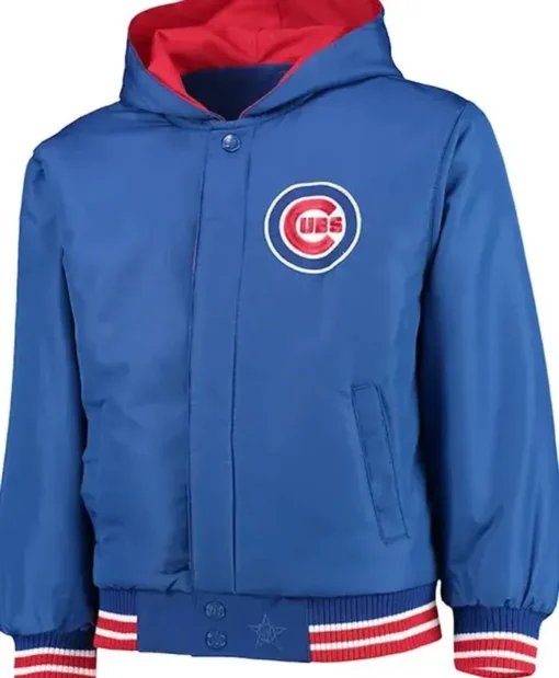 Chicago Cubs Youth Blue Varsity Jacket