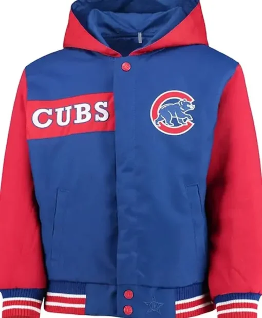 Chicago Cubs Youth Blue Varsity Jacket sale