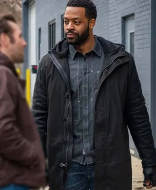 Chicago P.D LaRoyce Hawkins S08 Black Jacket