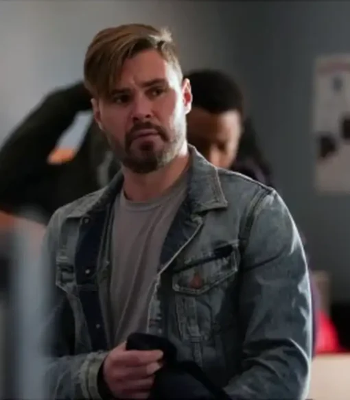 Chicago P.D. S09 Patrick John Flueger Denim Jacket