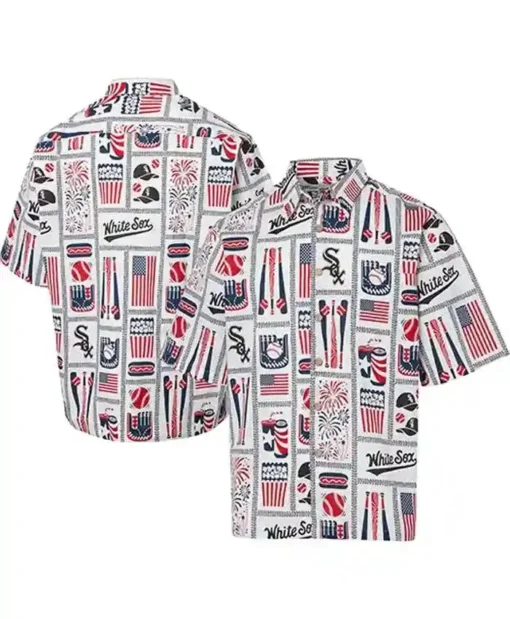 Chicago White Sox Buttoned Printed Shirt sale