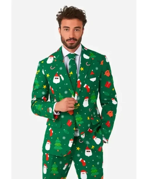 Christmas Special Green Blazer 3