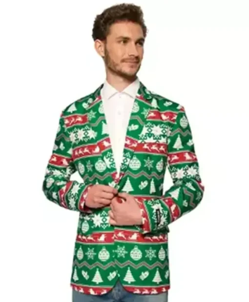 Christmas Special Green Blazer 5