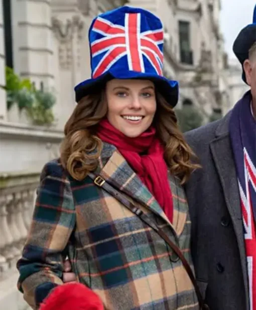 Christmas in Notting Hill 2023 Sarah Ramos Coat