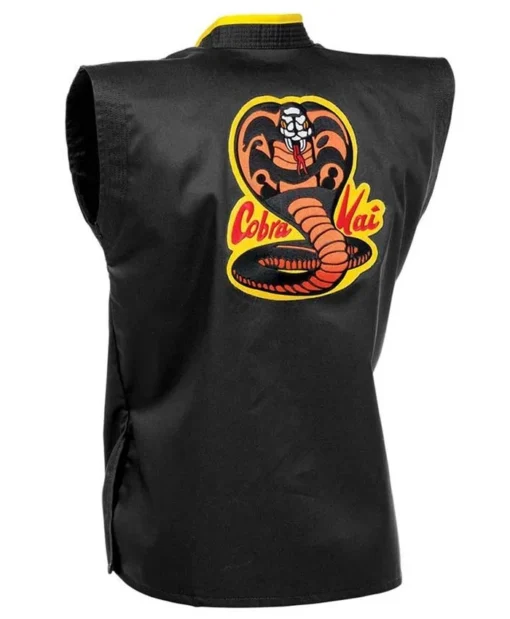 Cobra Kai Karate Kid Black Cosplay Costume Uniform With No Mercy Logo Patch