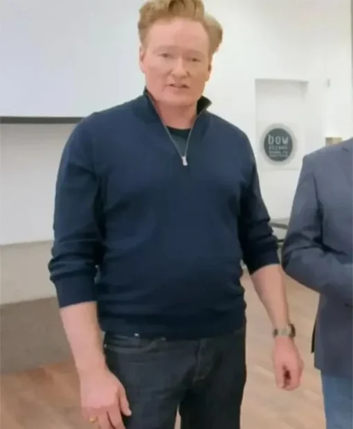 Conan O'Brien Must Go 2024 Blue Jacket