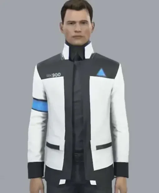 Connor Detroit Become Human RK900 White Jacket