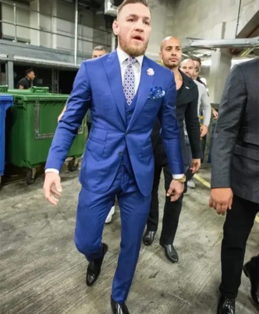 Conor McGregor Blue Suit