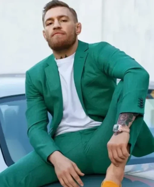 Conor McGregor Green Suit