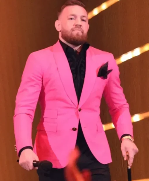 Conor McGregor Pink Suiting Suit