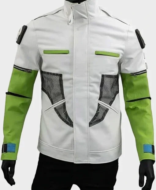 Crypto Apex Legends White And Green Jacket