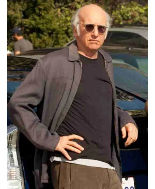 Curb Your Enthusiasm 2024 Larry David Grey Jacket