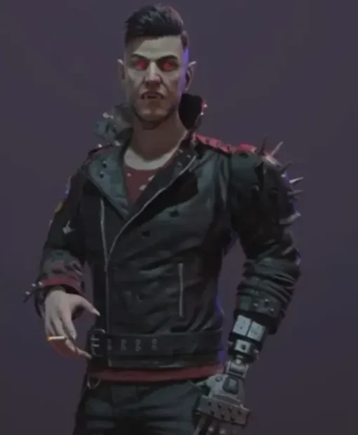 Cyberpunk 2077 Dracula Black Jacket